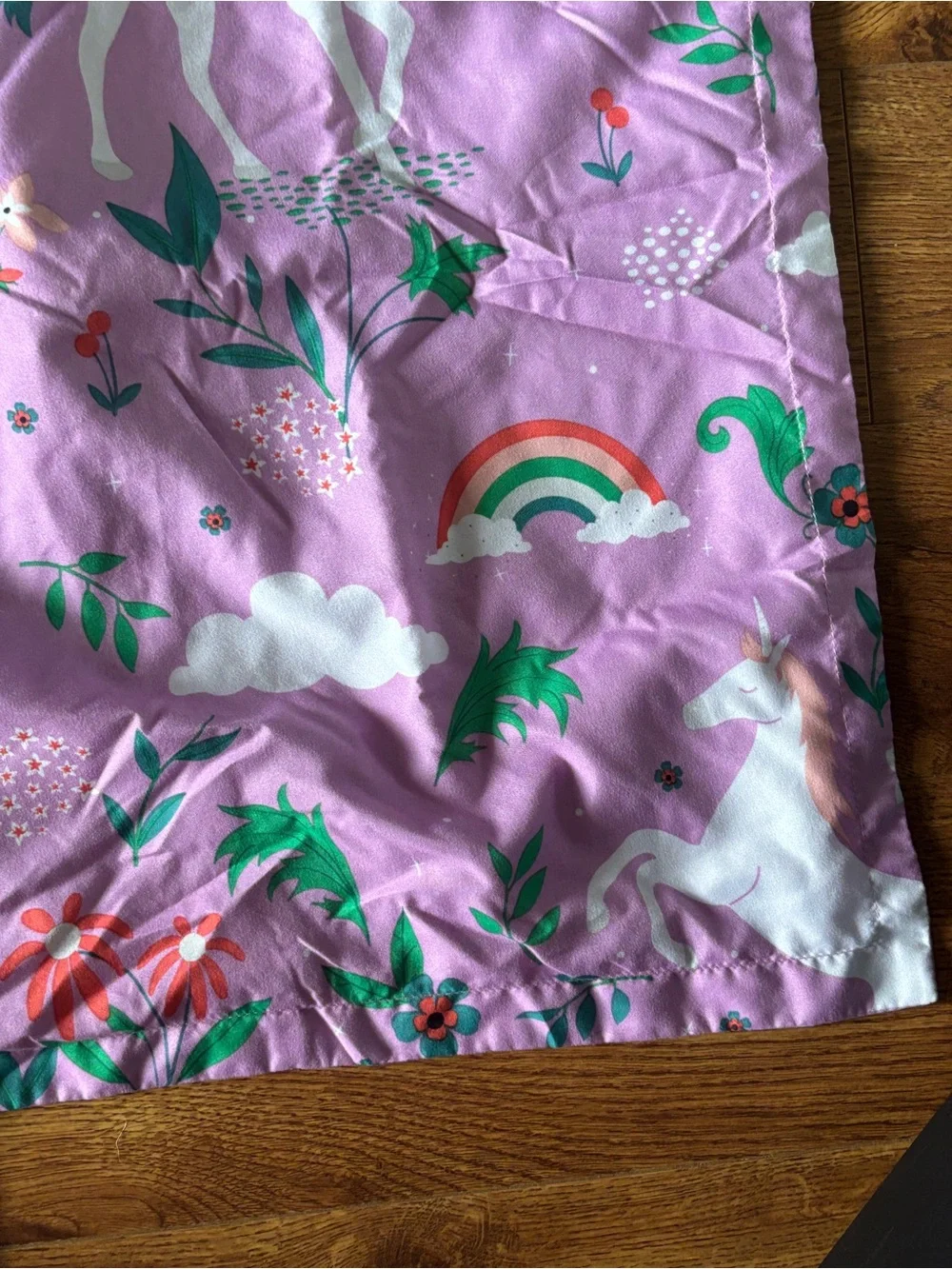 Pillowfort purple unicorn comforter set for twin bed